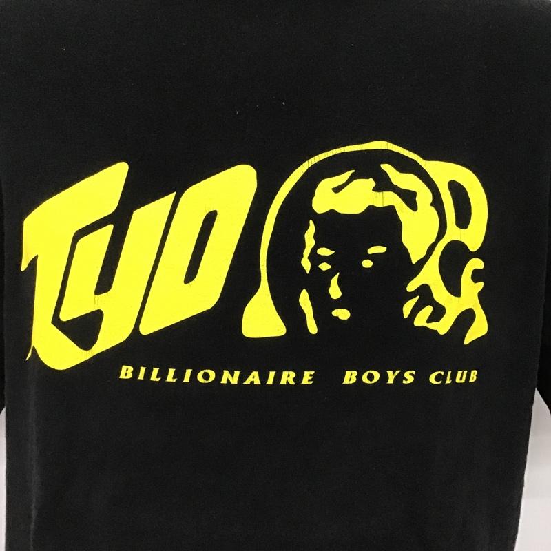 ビリオネア・ボーイズ・クラブ BILLIONAIRE BOYS CLUB Tシャツ 半袖 L ロゴ、文字 黒 / ブラック / メンズ USED 古着 中古 10088578