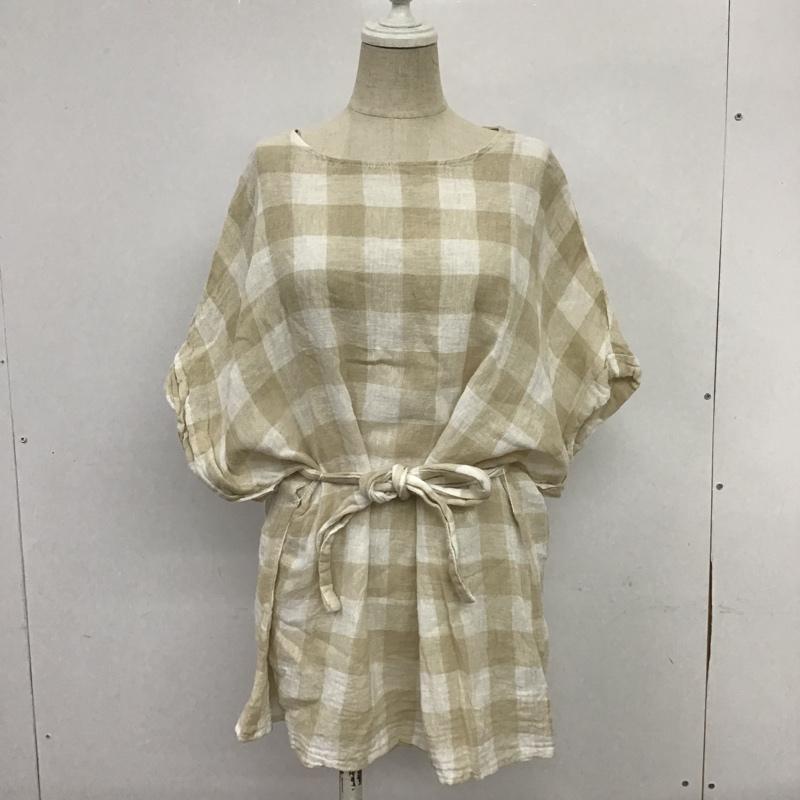 ザラ ZARA カットソー 半袖 M チェック マルチカラー / マルチカラー / メンズ USED 古着 中古 10088605