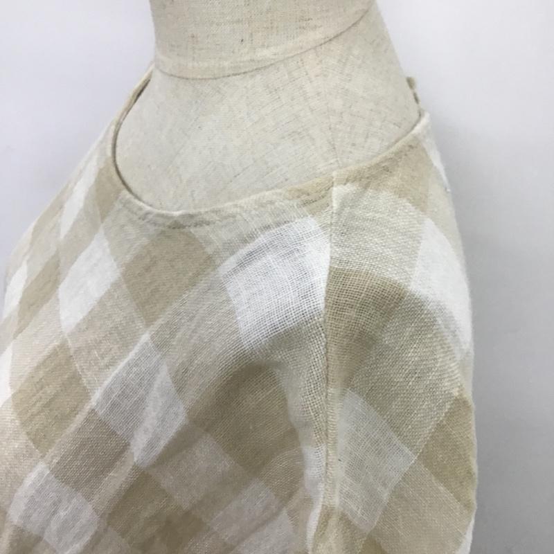 ザラ ZARA カットソー 半袖 M チェック マルチカラー / マルチカラー / メンズ USED 古着 中古 10088605