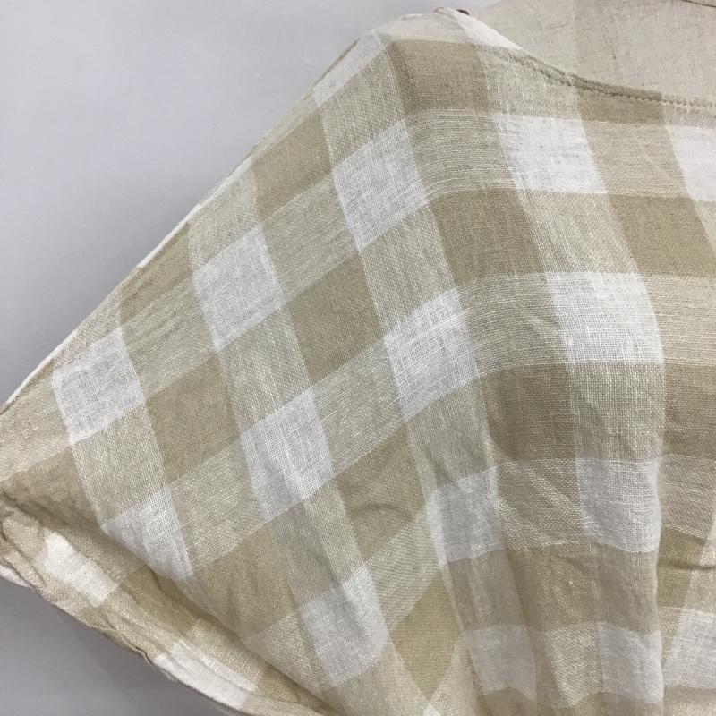 ザラ ZARA カットソー 半袖 M チェック マルチカラー / マルチカラー / メンズ USED 古着 中古 10088605
