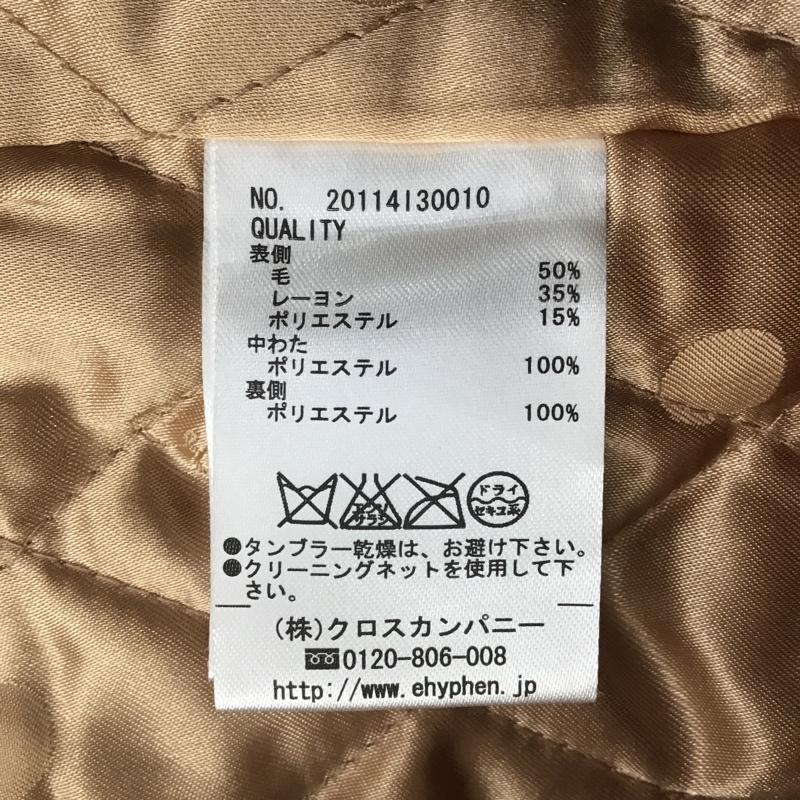 イーハイフンワールドギャラリー E hyphen world gallery コート コート一般 M 無地 赤 / レッド / レディース USED 古着 中古 10088607