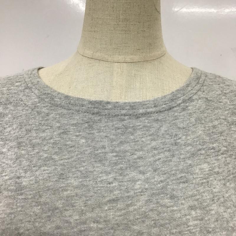 アナザーエディション Anather Edition トレーナー 長袖 無地 灰 / グレー / レディース USED 古着 中古 10088610