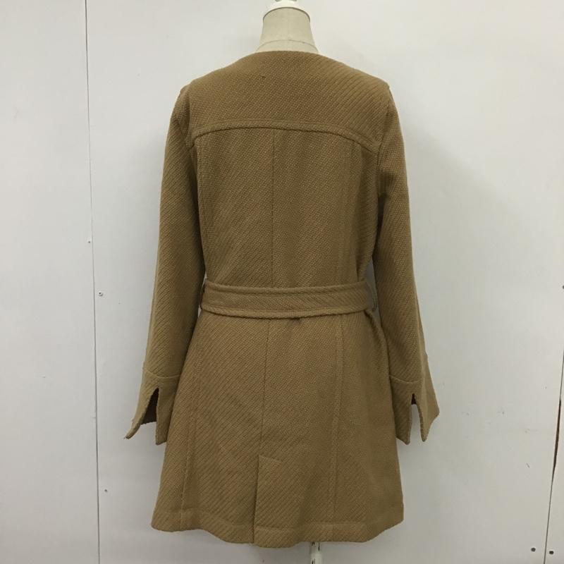 レイビームス Ray BEAMS コート コート一般 無地 キャメル / キャメル / レディース USED 古着 中古 10088612