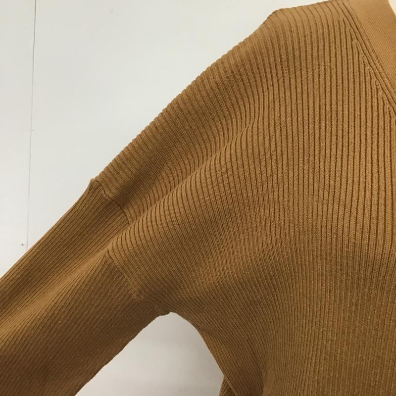ローリーズファーム LOWRYS FARM カーディガン 長袖 FREE 無地 茶 / ブラウン / レディース USED 古着 中古 10088615