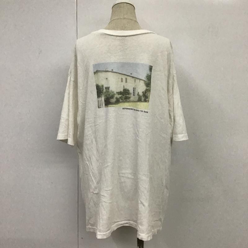 ローリーズファーム LOWRYS FARM Tシャツ 半袖 プリントTシャツ FREE プリント 白 / ホワイト / レディース USED 古着 中古 10088622