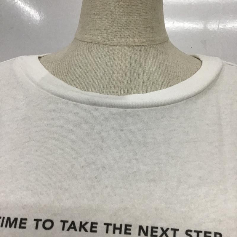 ローリーズファーム LOWRYS FARM Tシャツ 半袖 プリントTシャツ FREE プリント 白 / ホワイト / レディース USED 古着 中古 10088622
