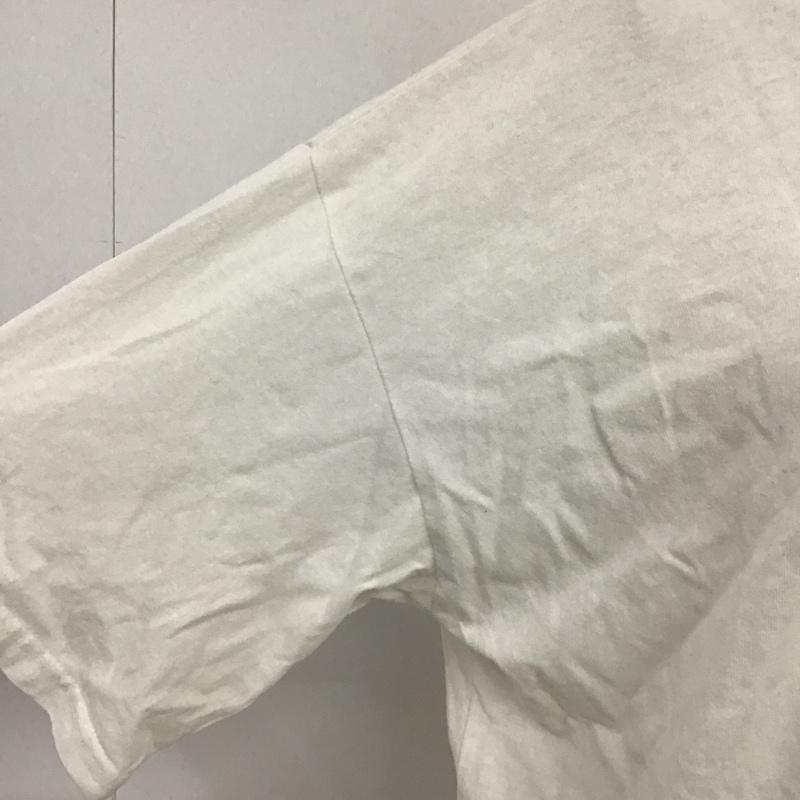 ローリーズファーム LOWRYS FARM Tシャツ 半袖 プリントTシャツ FREE プリント 白 / ホワイト / レディース USED 古着 中古 10088622