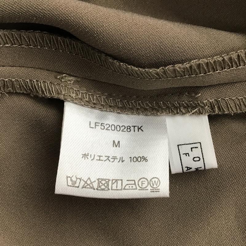 ローリーズファーム LOWRYS FARM パンツ スラックス FREE 無地 茶 / ブラウン / レディース USED 古着 中古 10088623