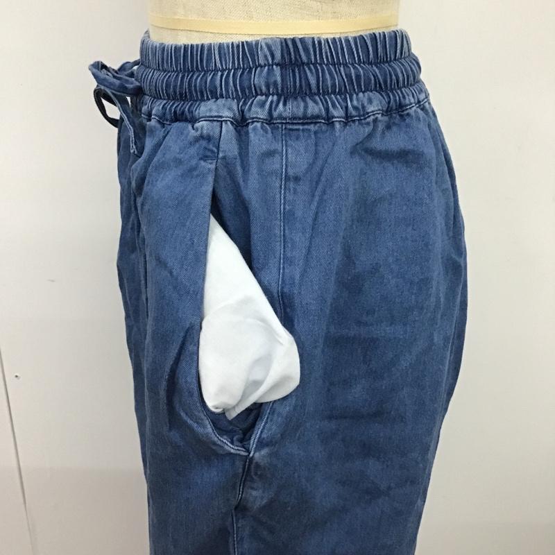 フリークスストア FREAK'S STORE パンツ スラックス FREE 無地 インディゴ / インディゴ / レディース USED 古着 中古 10088625