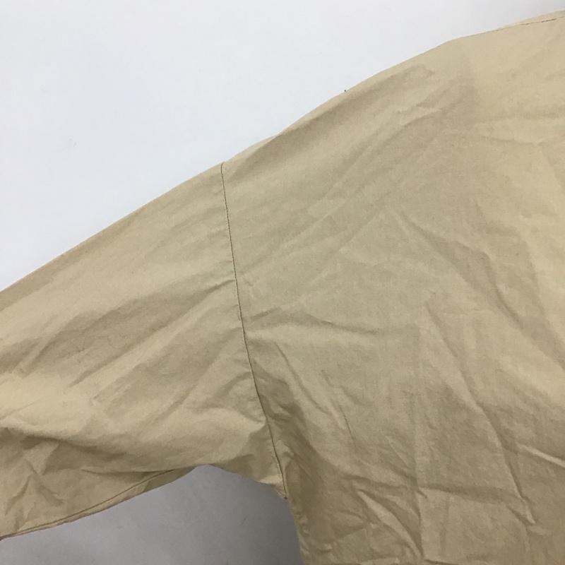 シップス SHIPS シャツ、ブラウス 長袖 無地 ベージュ / ベージュ / レディース USED 古着 中古 10088626