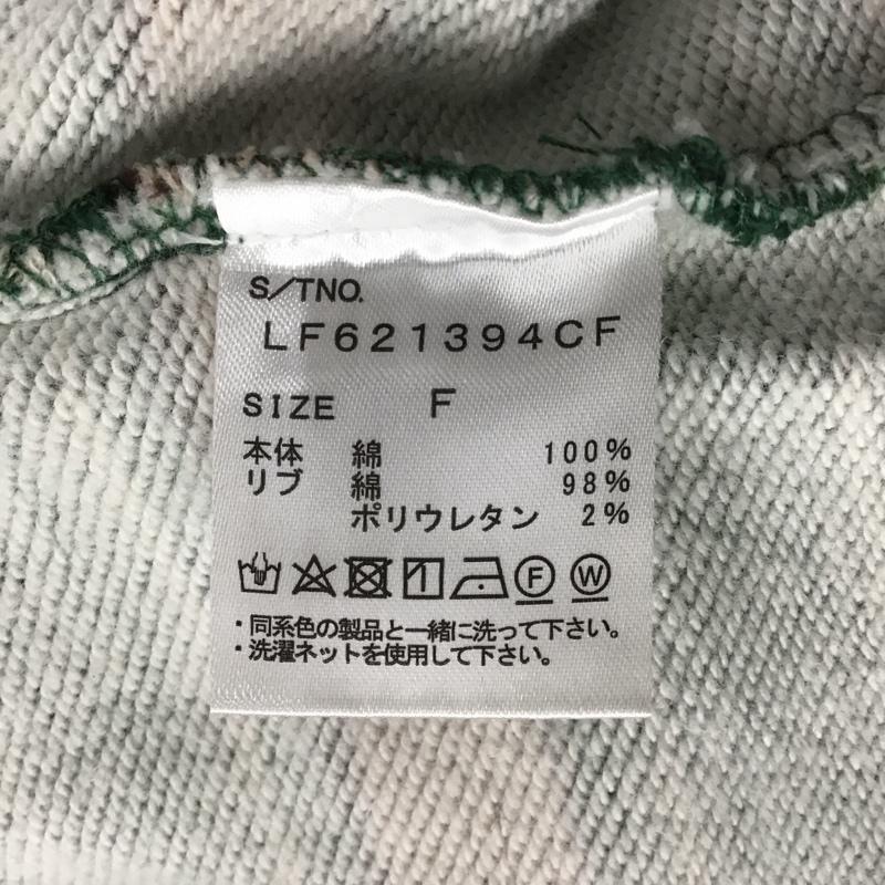 ローリーズファーム LOWRYS FARM トレーナー 長袖 FREE ボーダー柄 マルチカラー / マルチカラー / レディース USED 古着 中古 10088637