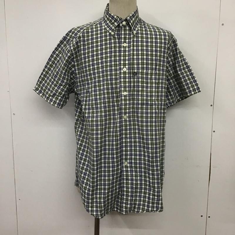 ブルックス ブラザーズ BROOKS BROTHERS シャツ、ブラウス 半袖 ボタンダウンシャツ M チェック マルチカラー / マルチカラー / メンズ USED 古着 中古 10088692
