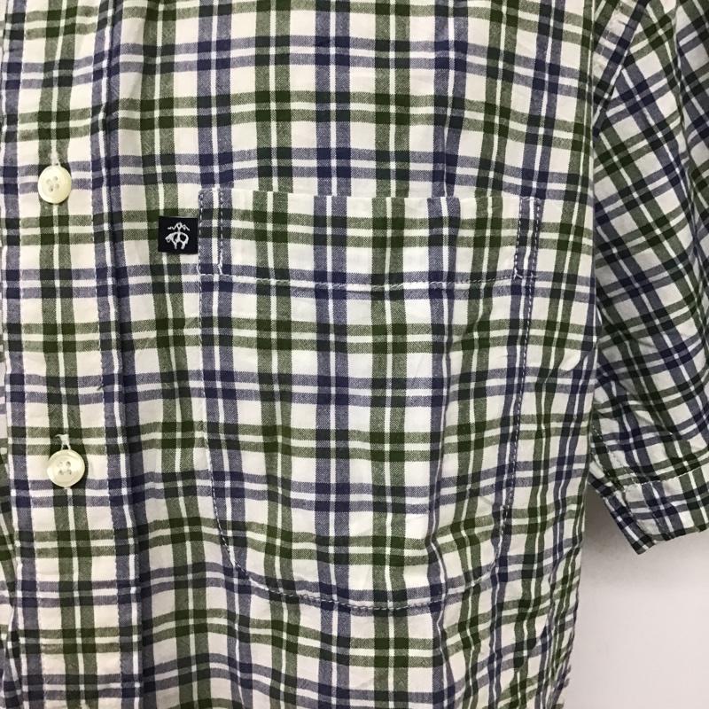ブルックス ブラザーズ BROOKS BROTHERS シャツ、ブラウス 半袖 ボタンダウンシャツ M チェック マルチカラー / マルチカラー / メンズ USED 古着 中古 10088692