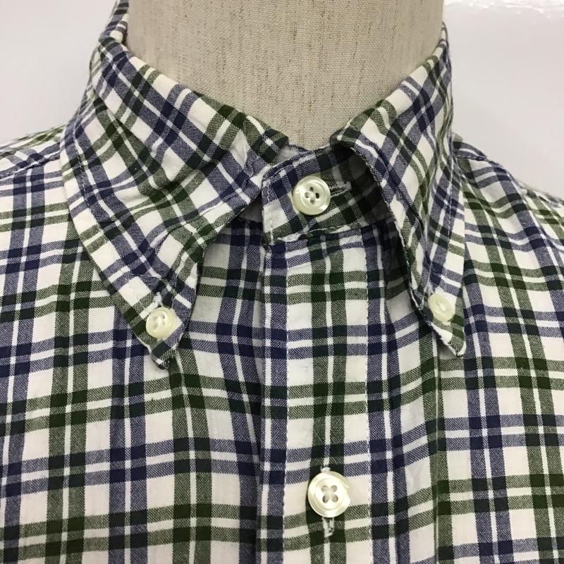 ブルックス ブラザーズ BROOKS BROTHERS シャツ、ブラウス 半袖 ボタンダウンシャツ M チェック マルチカラー / マルチカラー / メンズ USED 古着 中古 10088692