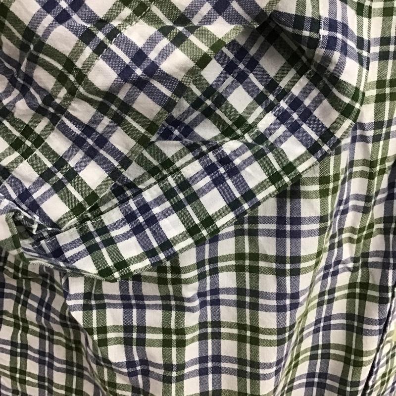 ブルックス ブラザーズ BROOKS BROTHERS シャツ、ブラウス 半袖 ボタンダウンシャツ M チェック マルチカラー / マルチカラー / メンズ USED 古着 中古 10088692