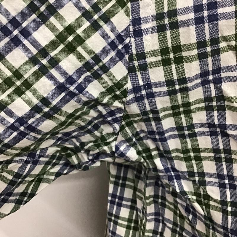 ブルックス ブラザーズ BROOKS BROTHERS シャツ、ブラウス 半袖 ボタンダウンシャツ M チェック マルチカラー / マルチカラー / メンズ USED 古着 中古 10088692
