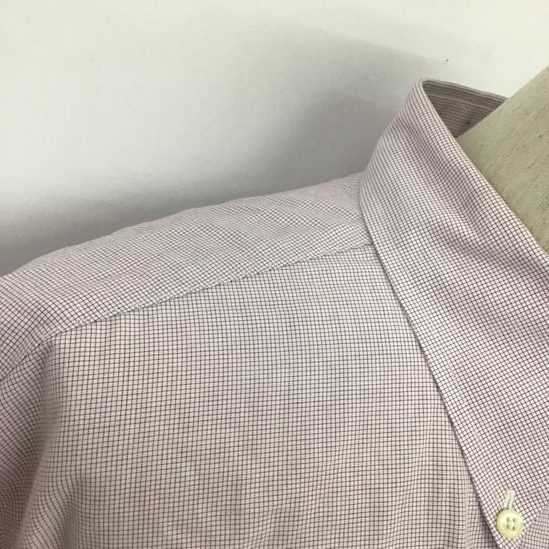 ブルックス ブラザーズ BROOKS BROTHERS シャツ、ブラウス 半袖 ボタンダウンシャツ チェック マルチカラー / マルチカラー /  メンズ USED 古着 中古 10088694