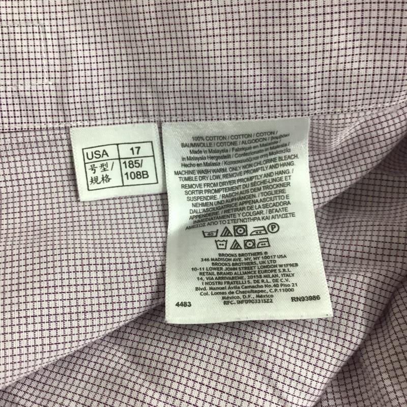 ブルックス ブラザーズ BROOKS BROTHERS シャツ、ブラウス 半袖 ボタンダウンシャツ チェック マルチカラー / マルチカラー /  メンズ USED 古着 中古 10088694