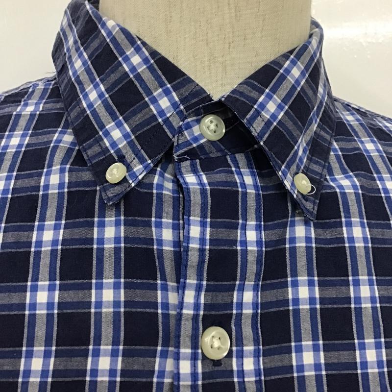 チャップス CHAPS シャツ、ブラウス 半袖 ボタンダウンシャツ チェック マルチカラー / マルチカラー / メンズ USED 古着 中古 10088698