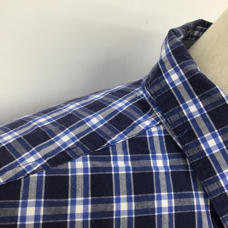 チャップス CHAPS シャツ、ブラウス 半袖 ボタンダウンシャツ チェック マルチカラー / マルチカラー / メンズ USED 古着 中古 10088698
