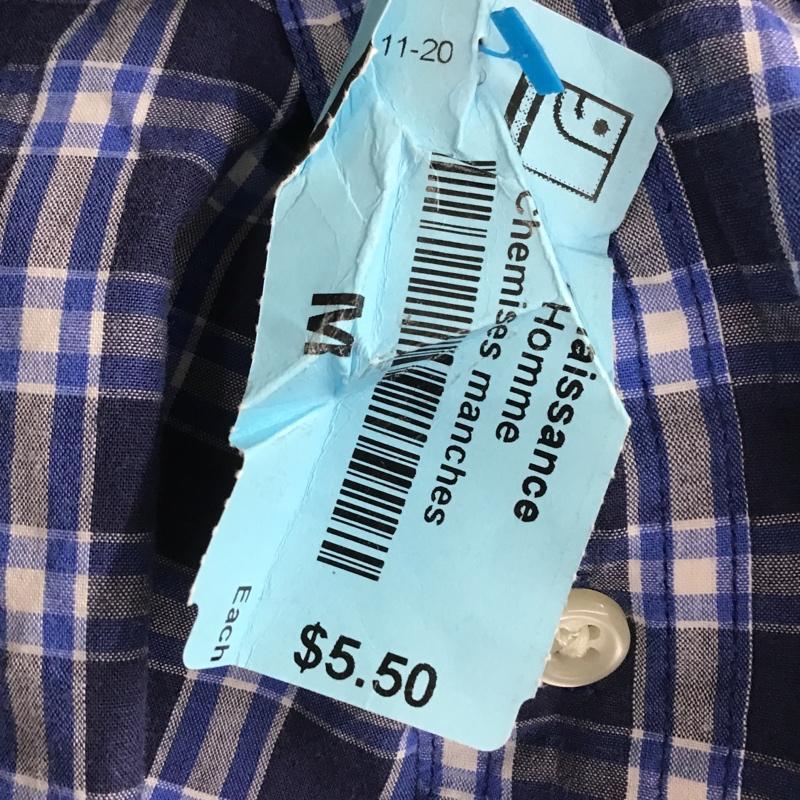 チャップス CHAPS シャツ、ブラウス 半袖 ボタンダウンシャツ チェック マルチカラー / マルチカラー / メンズ USED 古着 中古 10088698
