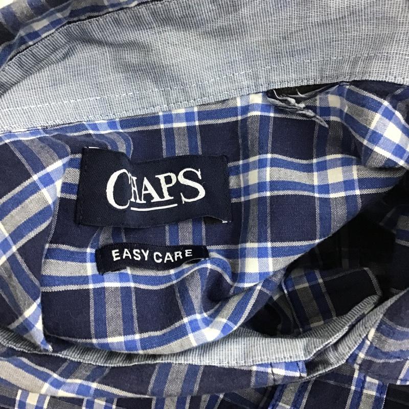 チャップス CHAPS シャツ、ブラウス 半袖 ボタンダウンシャツ チェック マルチカラー / マルチカラー / メンズ USED 古着 中古 10088698