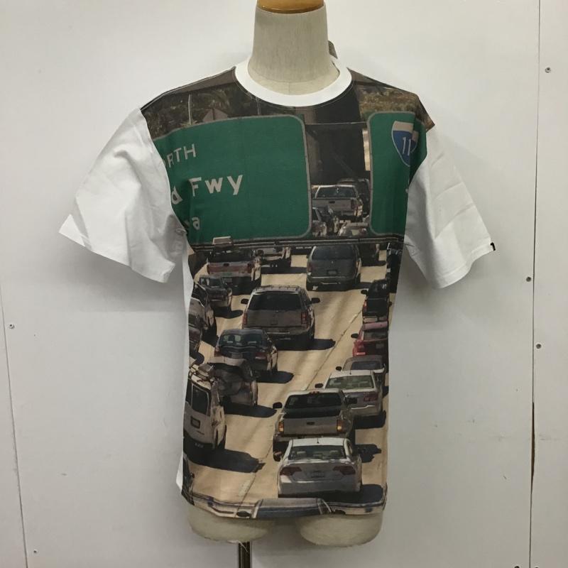 エクストララージ XLARGE Tシャツ 半袖 101203011003 SS TEE FREEWAY M プリント 白 / ホワイト /  メンズ USED 古着 中古 10088699