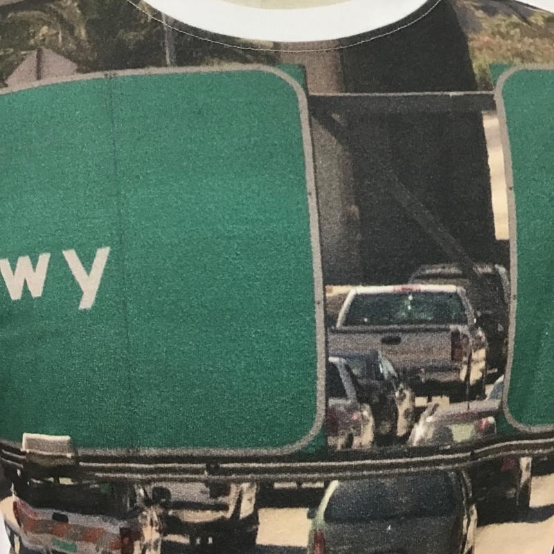 エクストララージ XLARGE Tシャツ 半袖 101203011003 SS TEE FREEWAY M プリント 白 / ホワイト /  メンズ USED 古着 中古 10088699