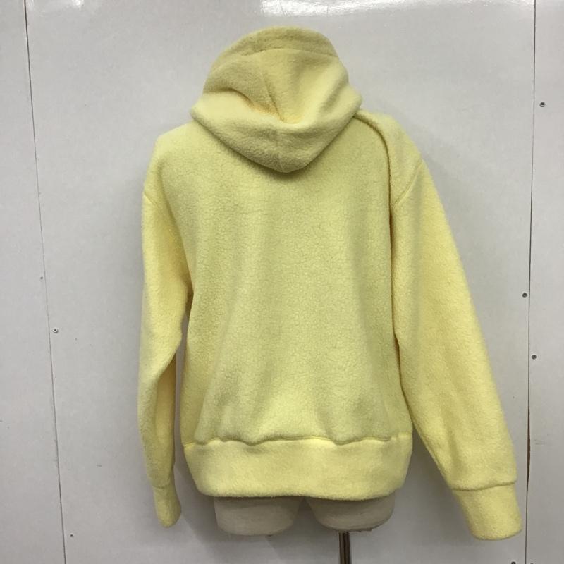 エフアールツー FR2 パーカー 長袖 FRC1268 /フリース Logo Eco Fur Hoodie M 無地 黄 / イエロー / メンズ USED 古着 中古 10088743