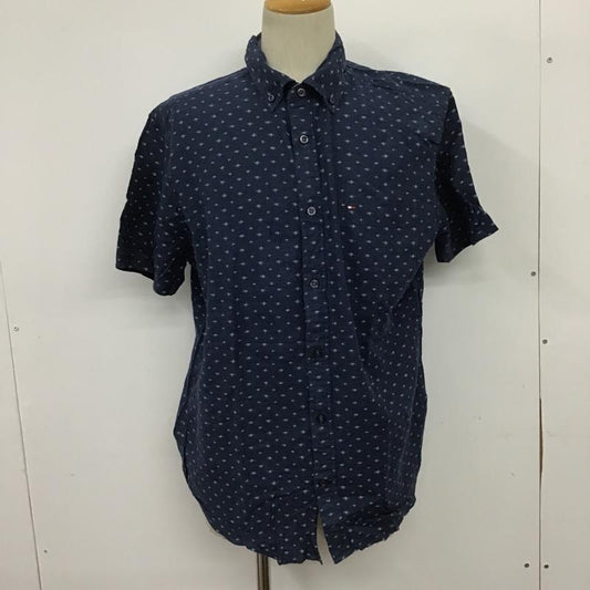 トミーヒルフィガー TOMMY HILFIGER シャツ、ブラウス 半袖 ボタンダウンシャツ L 総柄 マルチカラー / マルチカラー /  メンズ USED 古着 中古 10088744