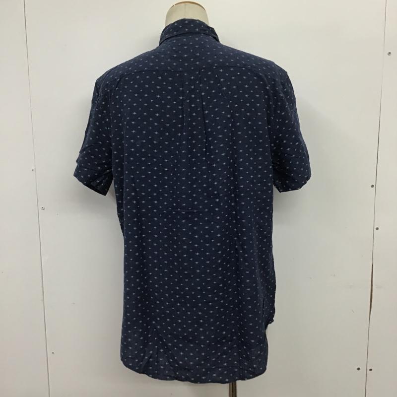 トミーヒルフィガー TOMMY HILFIGER シャツ、ブラウス 半袖 ボタンダウンシャツ L 総柄 マルチカラー / マルチカラー /  メンズ USED 古着 中古 10088744