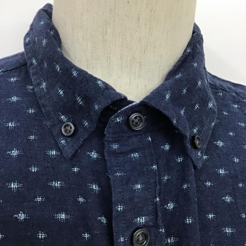 トミーヒルフィガー TOMMY HILFIGER シャツ、ブラウス 半袖 ボタンダウンシャツ L 総柄 マルチカラー / マルチカラー /  メンズ USED 古着 中古 10088744