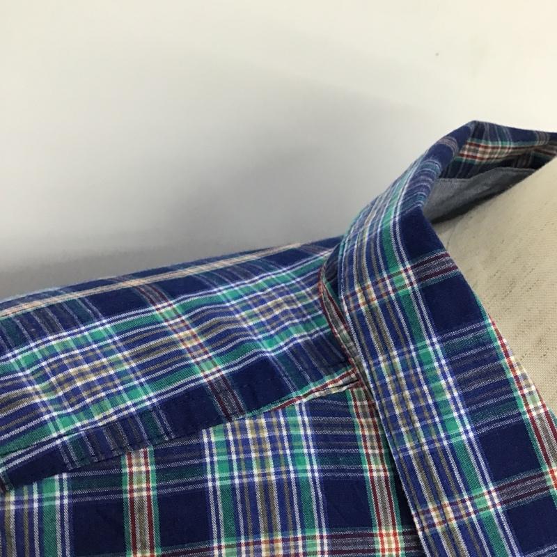 チャップス CHAPS シャツ、ブラウス 半袖 ボタンダウンシャツ ラルフローレン XL チェック マルチカラー / マルチカラー / メンズ USED 古着 中古 10088748