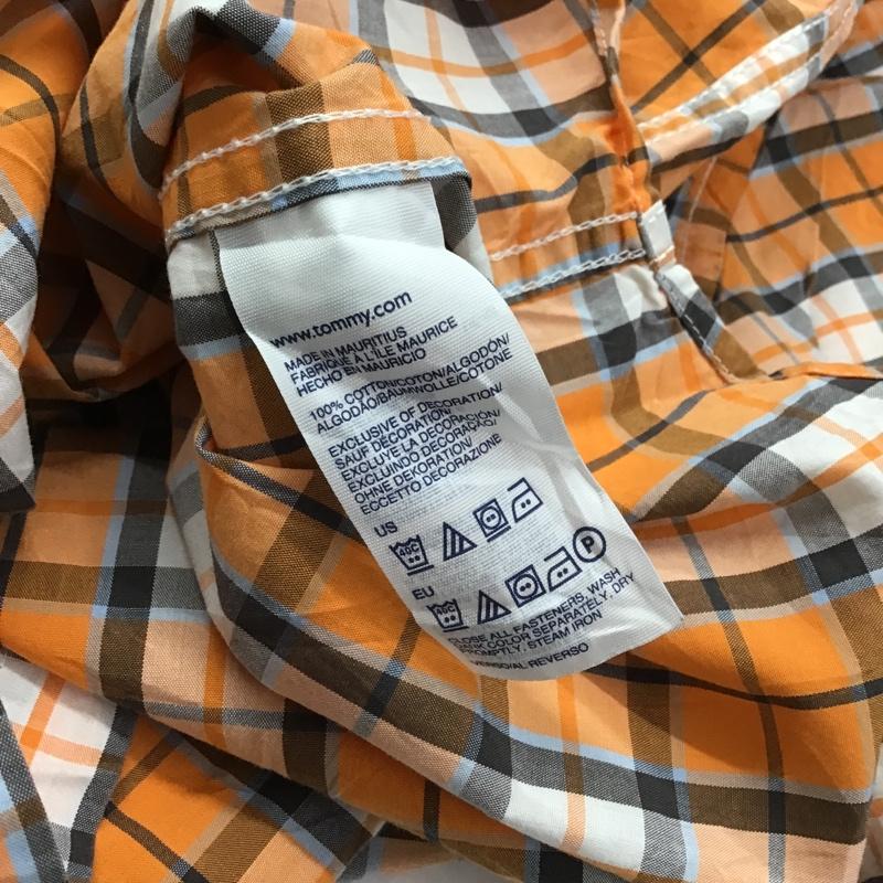 トミーヒルフィガー TOMMY HILFIGER シャツ、ブラウス 半袖 ボタンダウンシャツ S チェック マルチカラー / マルチカラー /  メンズ USED 古着 中古 10088753