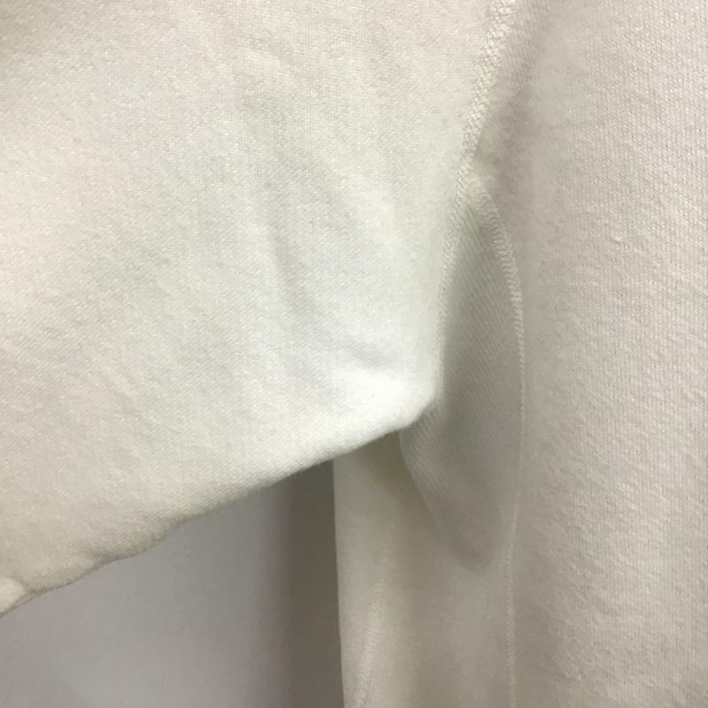 シークエル SEQUEL パーカー 長袖 M 無地 白 / ホワイト / メンズ USED 古着 中古 10088772