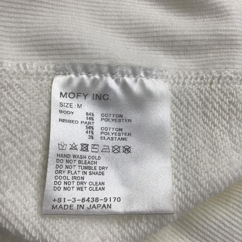 シークエル SEQUEL パーカー 長袖 M 無地 白 / ホワイト / メンズ USED 古着 中古 10088772