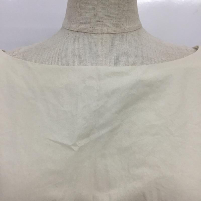 マウジー MOUSSY シャツ、ブラウス 長袖 010BSS30-1620 WAIST GATHER 2WAY ブラウス FREE 無地 アイボリー / アイボリー / レディース USED 古着 中古 10088828