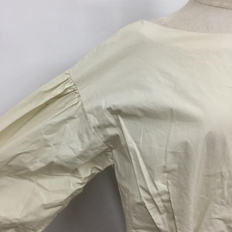 マウジー MOUSSY シャツ、ブラウス 長袖 010BSS30-1620 WAIST GATHER 2WAY ブラウス FREE 無地 アイボリー / アイボリー / レディース USED 古着 中古 10088828