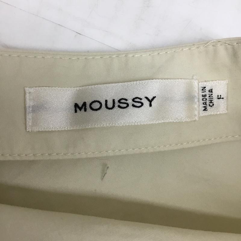 マウジー MOUSSY シャツ、ブラウス 長袖 010BSS30-1620 WAIST GATHER 2WAY ブラウス FREE 無地 アイボリー / アイボリー / レディース USED 古着 中古 10088828
