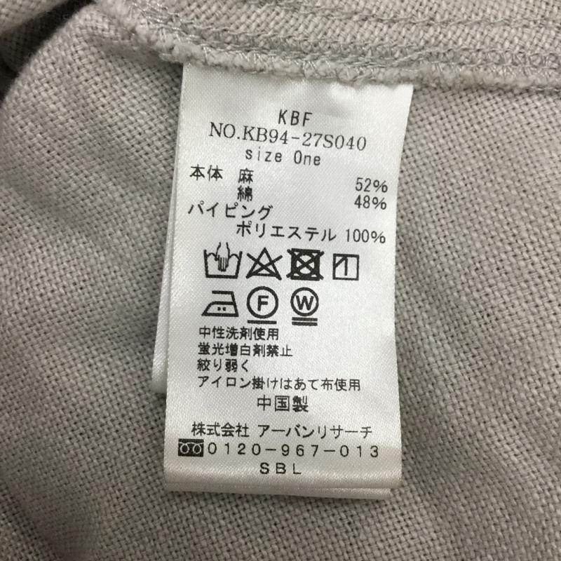 ケービーエフ KBF ジャケット、上着 ジャンパー、ブルゾン KB94-27S040 カシュクールブルゾン FREE 無地 マルチカラー / マルチカラー / レディース USED 古着 中古 10088832