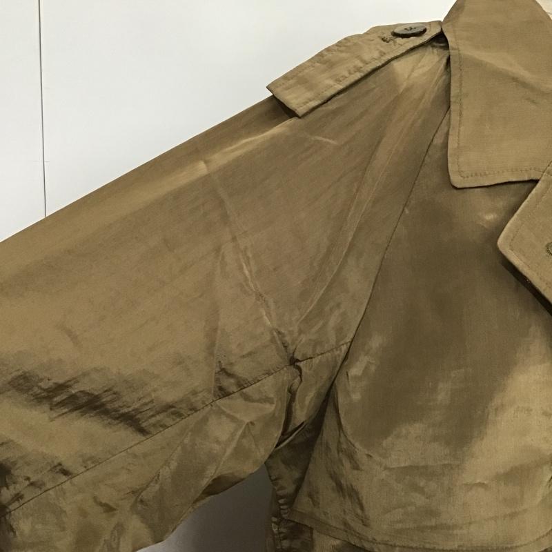 スライ SLY コート トレンチコート 030ESA30-2190 AURORA SHEER TRENCH COAT タグ付き FREE 無地 ベージュ / ベージュ / レディース USED 古着 中古 10088846