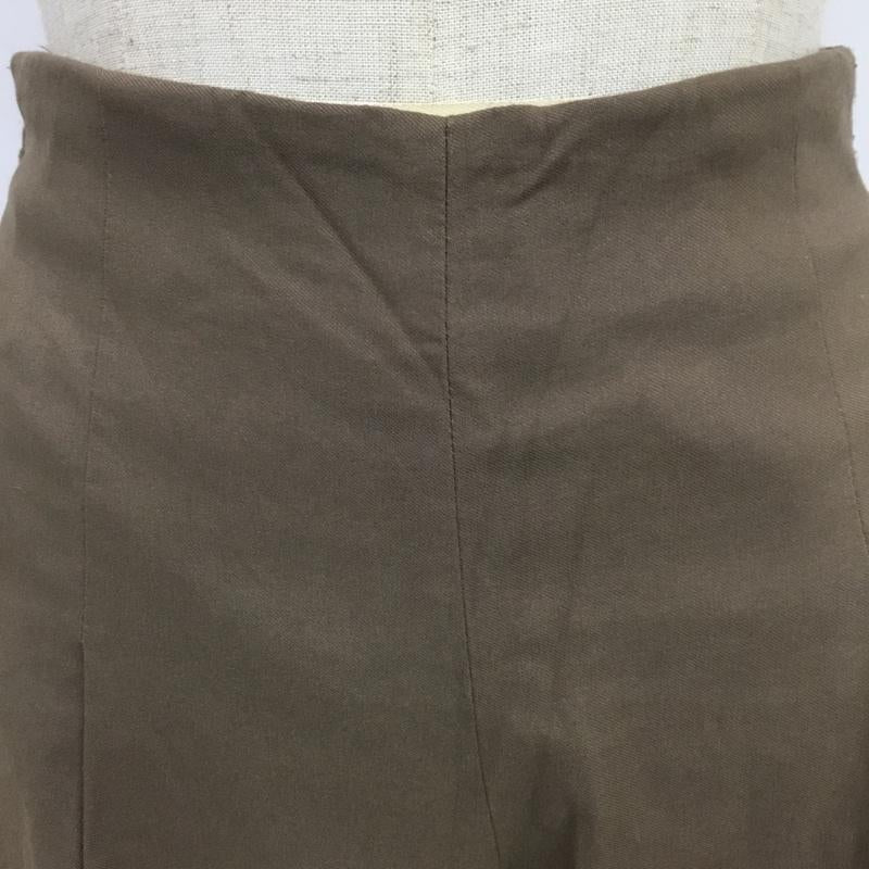 センスオブプレイスバイアーバンリサーチ SENSE OF PLACE by URBAN RESEARCH パンツ スラックス AA97-24C115 ストレッチワイドクロップドパンツ S 無地 茶 / ブラウン / レディース USED 古着 中古 10088912