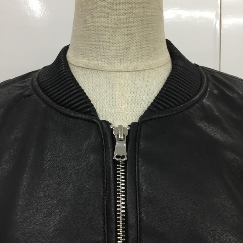 ザラティーアールエフ ZARA TRF ジャケット、上着 ジャンパー、ブルゾン M 無地 黒 / ブラック / レディース USED 古着 中古 10088913