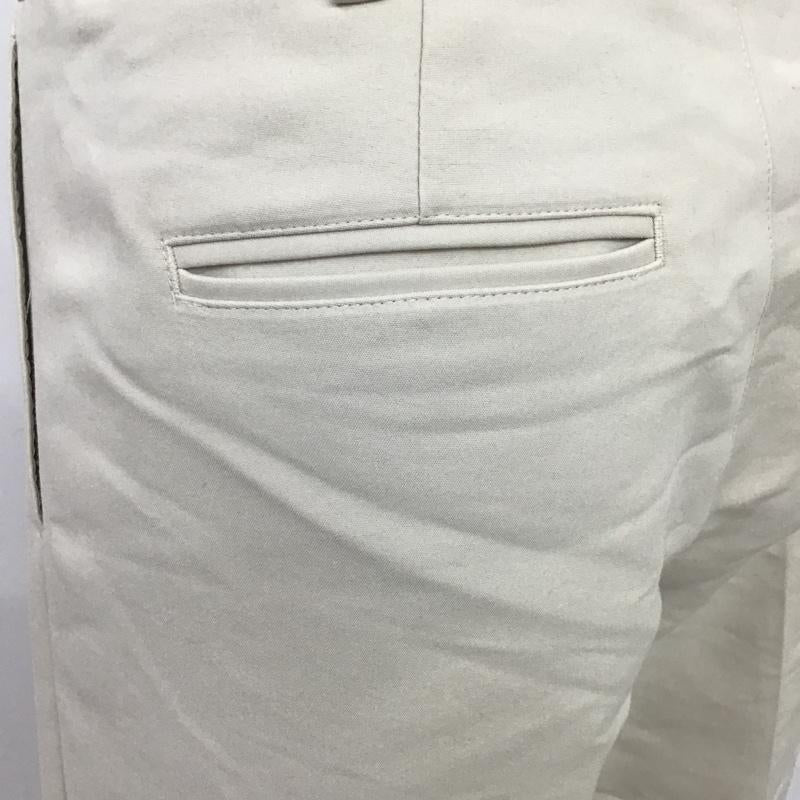 ステュディオス STUDIOUS パンツ スラックス 205344001 タックパンツ 0 無地 アイボリー / アイボリー / レディース USED 古着 中古 10088979