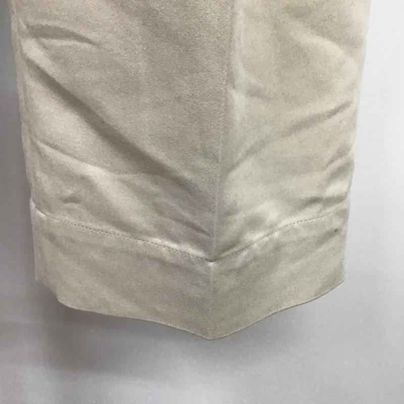 ステュディオス STUDIOUS パンツ スラックス 205344001 タックパンツ 0 無地 アイボリー / アイボリー / レディース USED 古着 中古 10088979