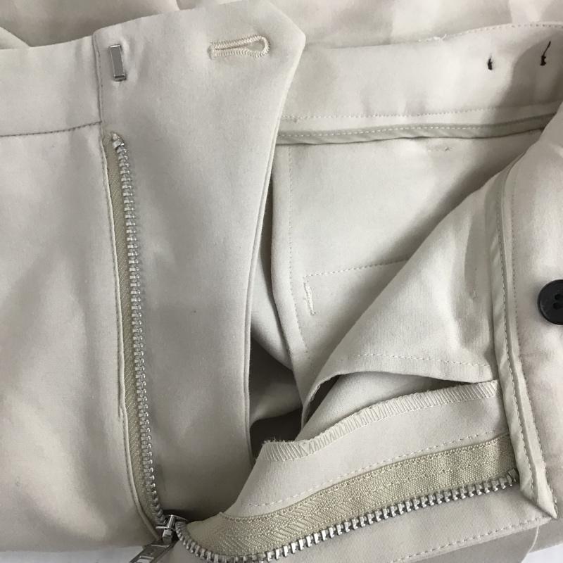 ステュディオス STUDIOUS パンツ スラックス 205344001 タックパンツ 0 無地 アイボリー / アイボリー / レディース USED 古着 中古 10088979