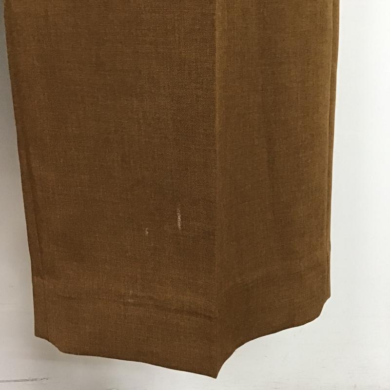 ローリーズファーム LOWRYS FARM パンツ スラックス M 無地 茶 / ブラウン / レディース USED 古着 中古 10088980