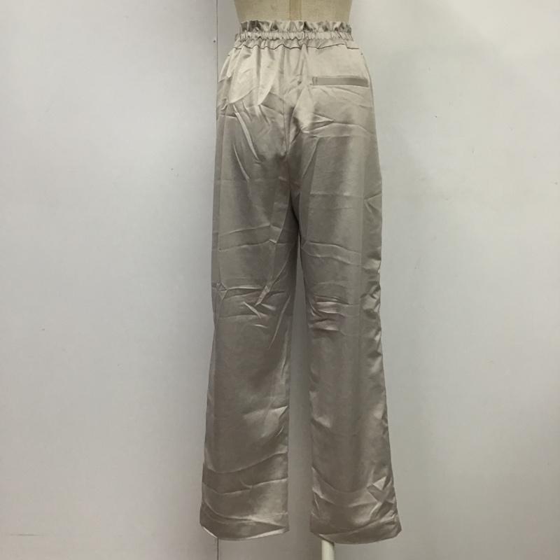 ジーナシス JEANASIS パンツ スラックス カラーサテンパンツ JS050476TS FREE 無地 マルチカラー / マルチカラー / レディース USED 古着 中古 10088981