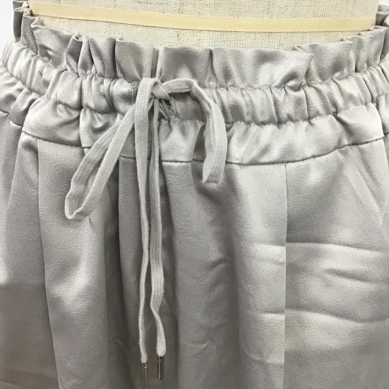 ジーナシス JEANASIS パンツ スラックス カラーサテンパンツ JS050476TS FREE 無地 マルチカラー / マルチカラー / レディース USED 古着 中古 10088981
