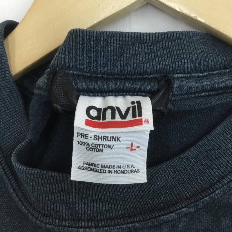 ユーズドクロージング used clothes Tシャツ 半袖 ZORLAC ゾーラック L キャラクター 黒 / ブラック /  メンズ USED 古着 中古 10089073